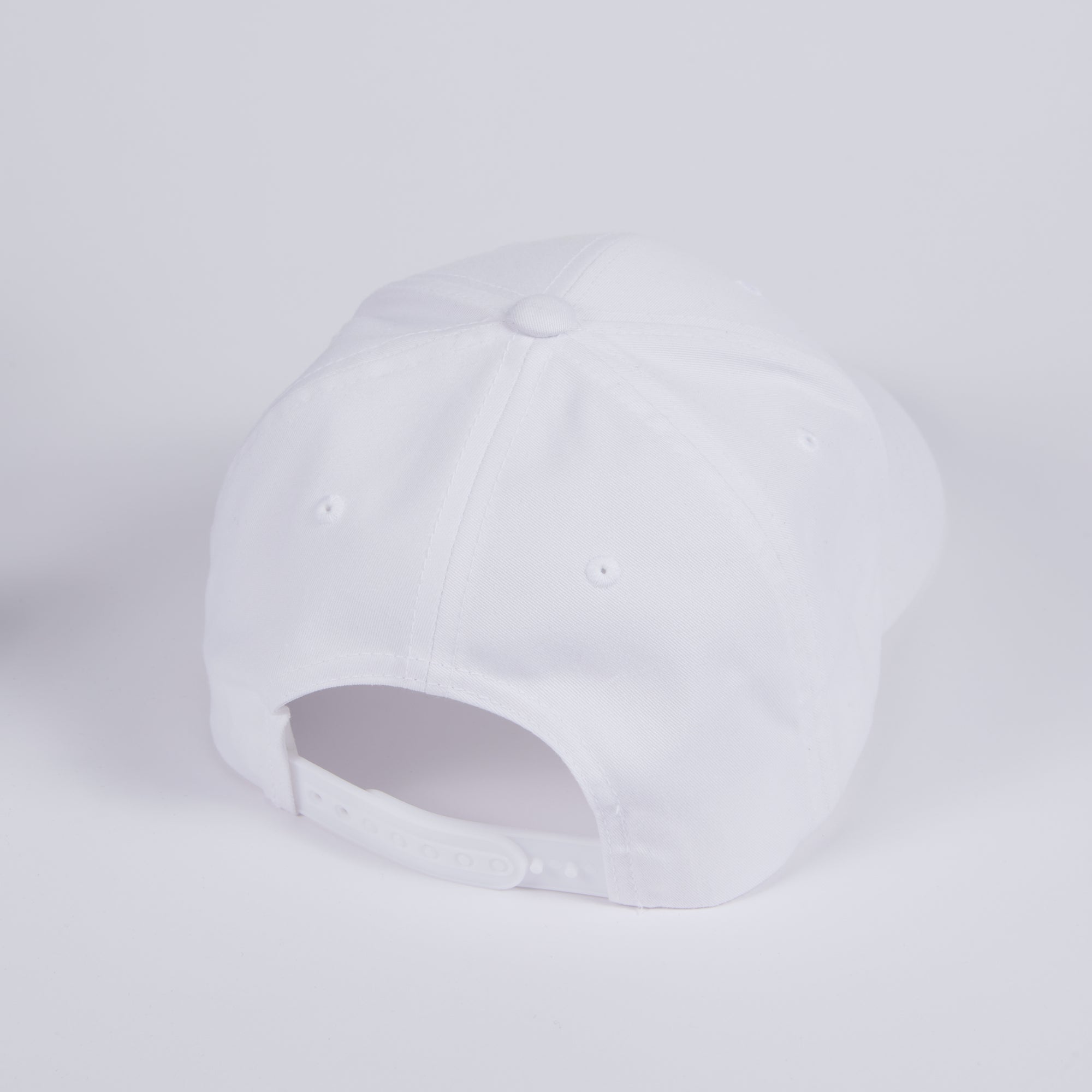 Casquette "baseball" blanche "Fuck" rouge