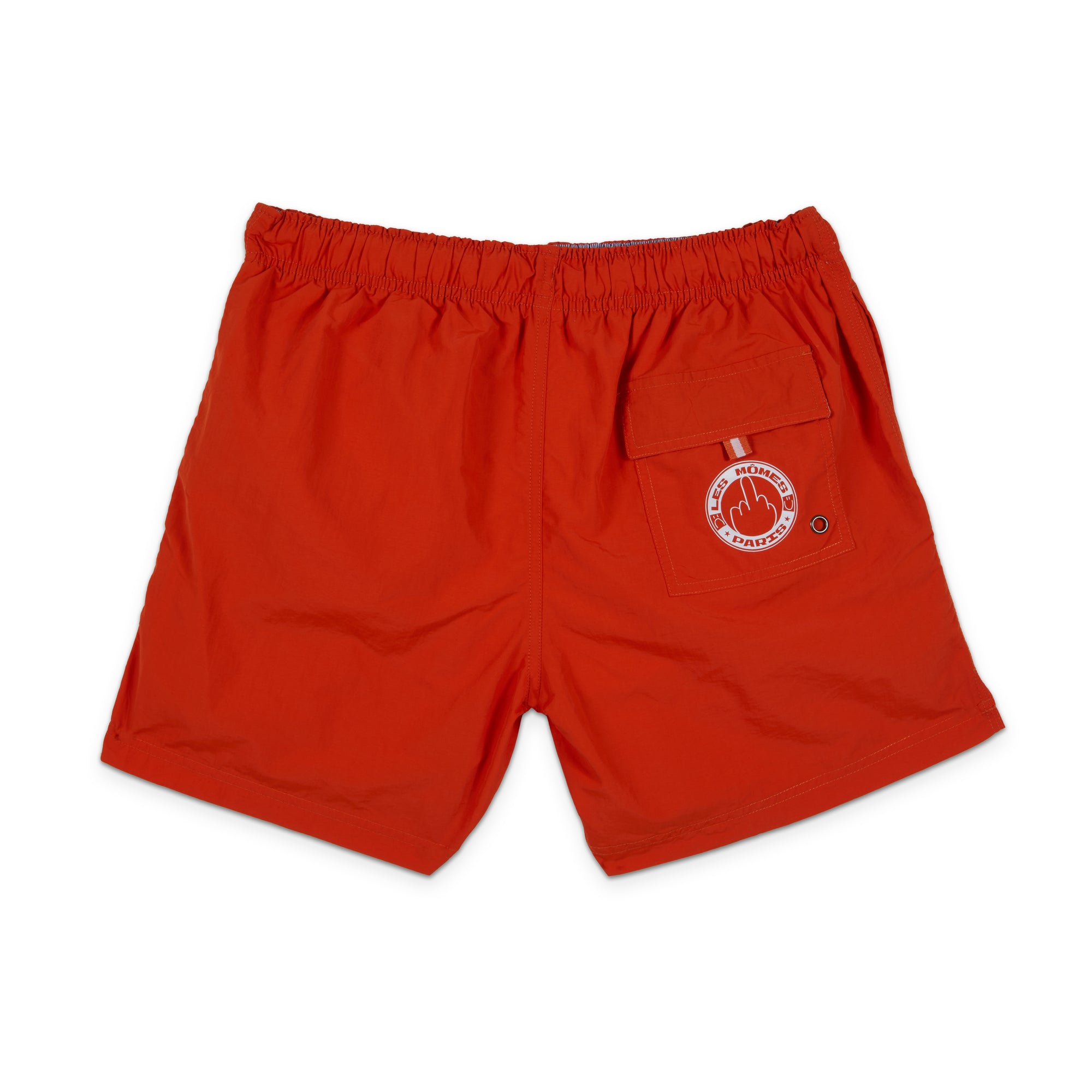 Short de bain orange