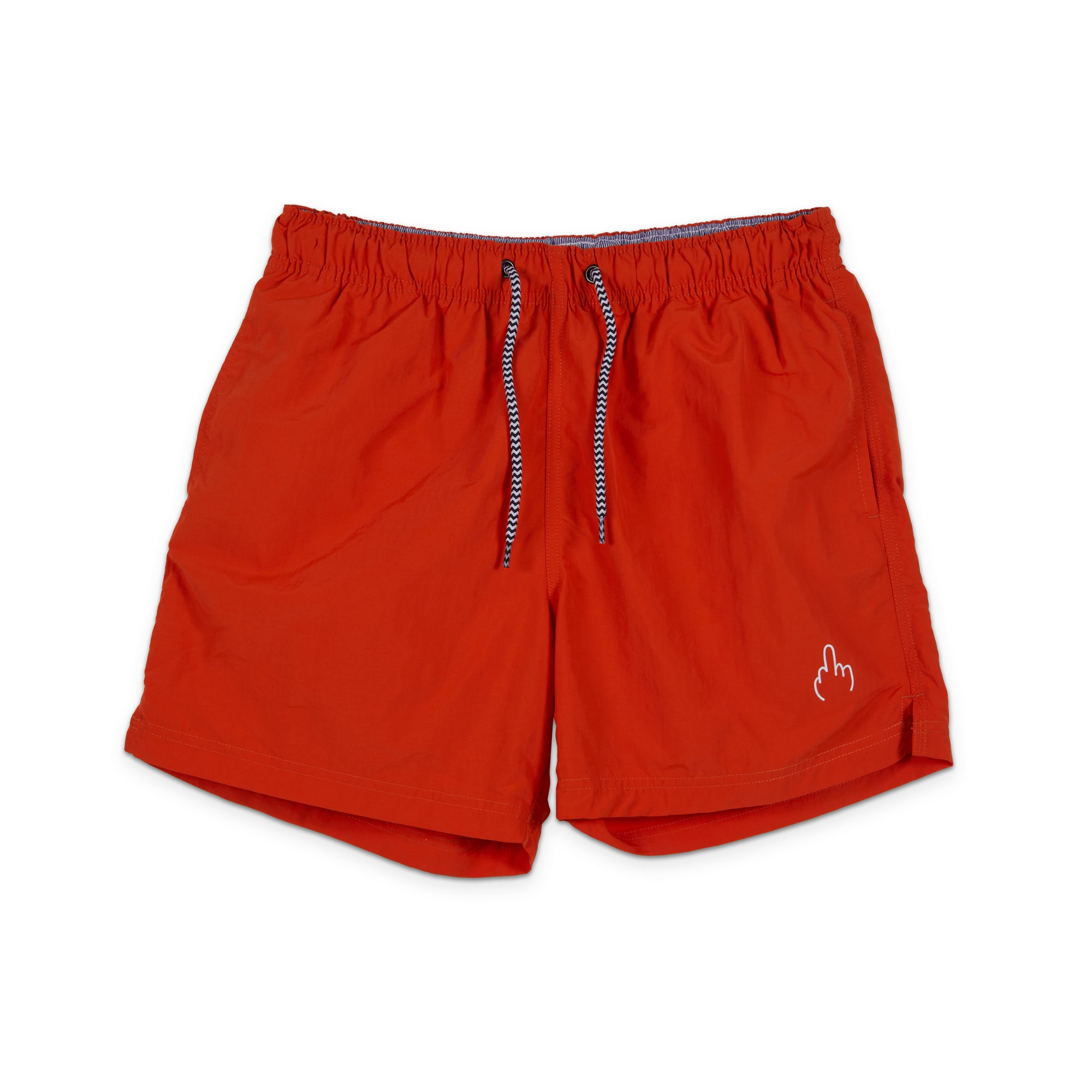 Short de bain orange