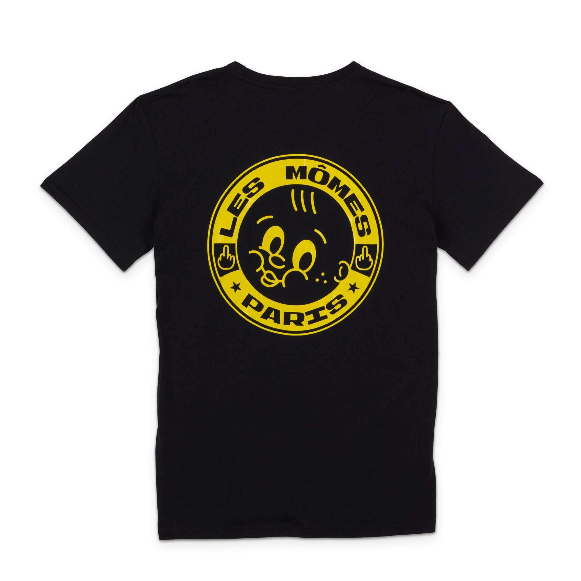 T-shirt Noir "Baby Logo Yellow"