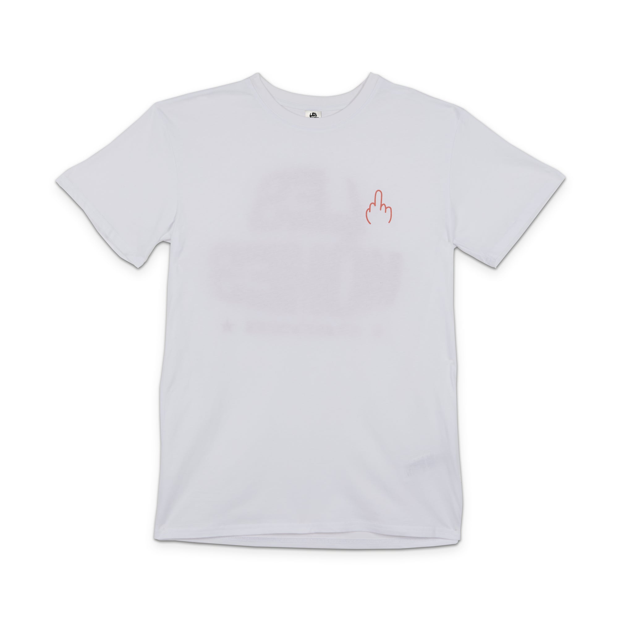 T-shirt Blanc "Les Mômes Paris" Logo Rouge